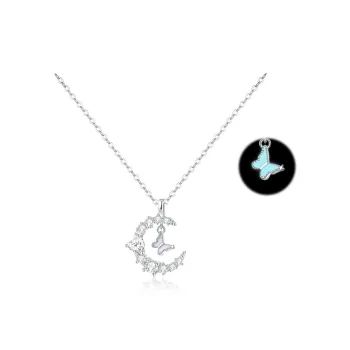 CAREBEARS S999 Fine Silver Necklaces Women's