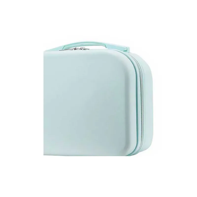 Boniu ABS Plastic Cosmetic Luggage Trolley Travel Storage Box Tubas Unisex-3