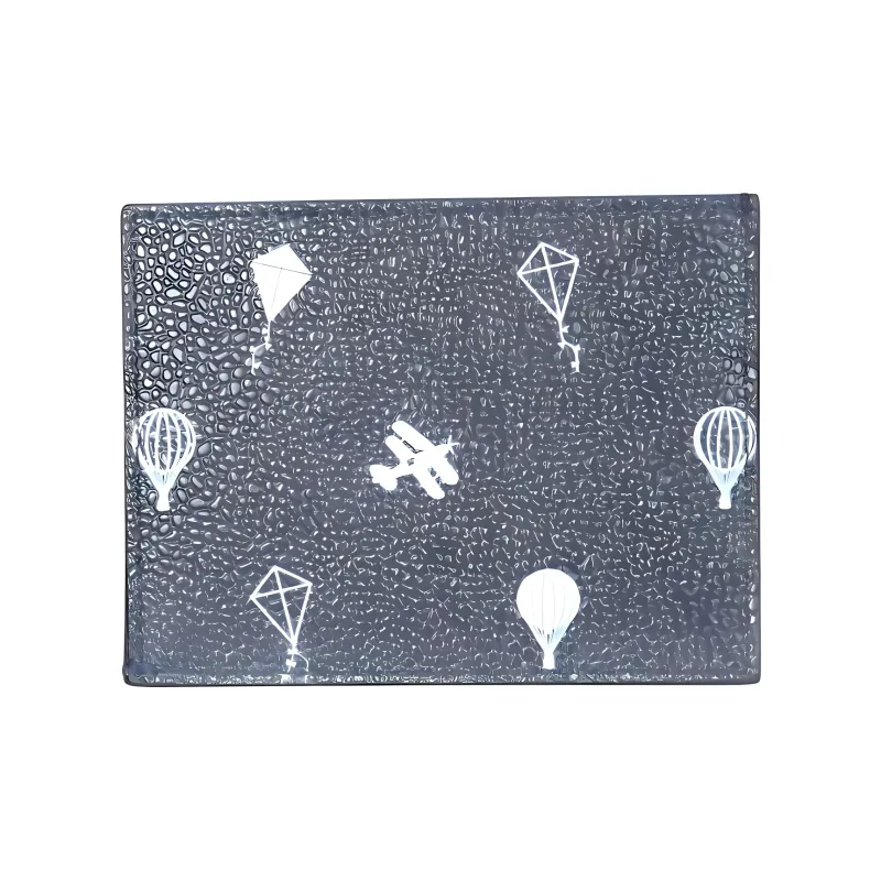 THOM BROWNE· Genuine Leather Card Holder Card Holder Men's Gray-1