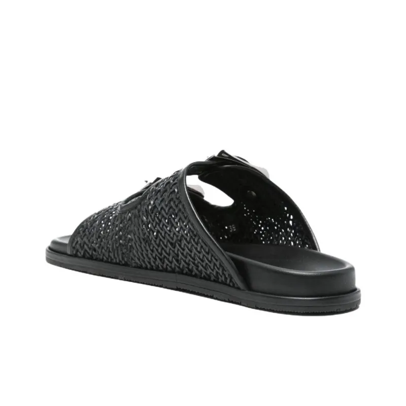Casadei Slide Slippers Women's Black-2