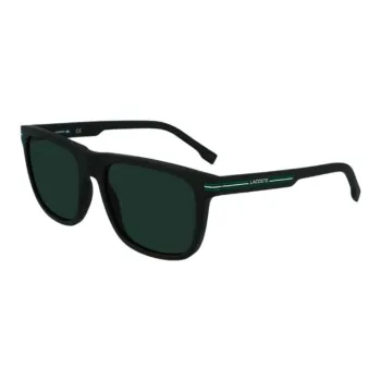 LACOSTE Square Sunglasses Men's Black