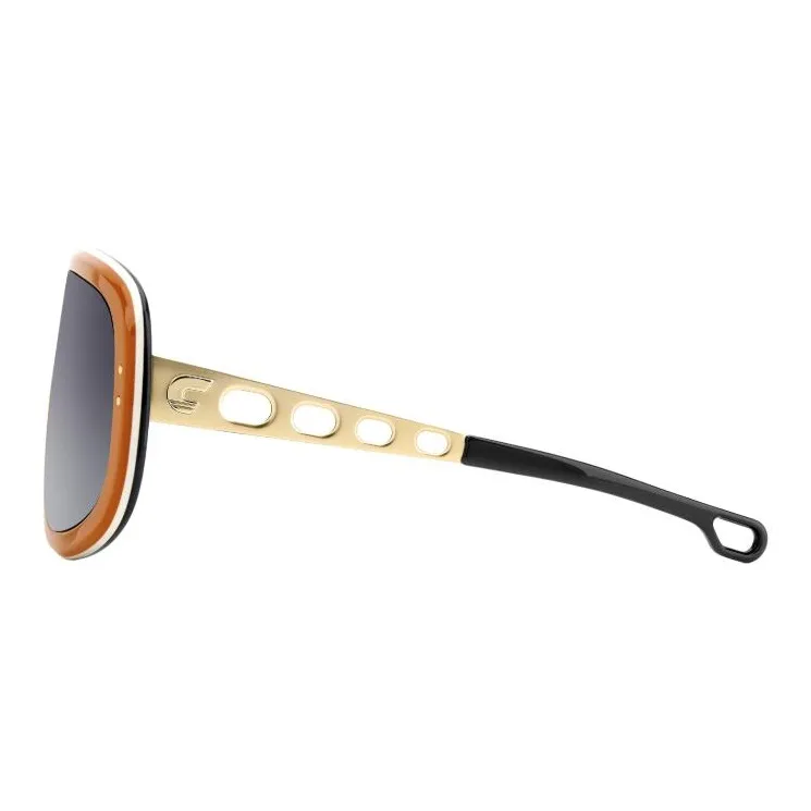 CARRERA Acetate Metal Irregular Shape Sunglasses Men's Gold-1