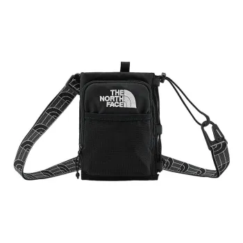 THE NORTH FACE BOREALIS Brand Logo Embroidery Shoulder Bag, Crossbody Bag Unisex Black