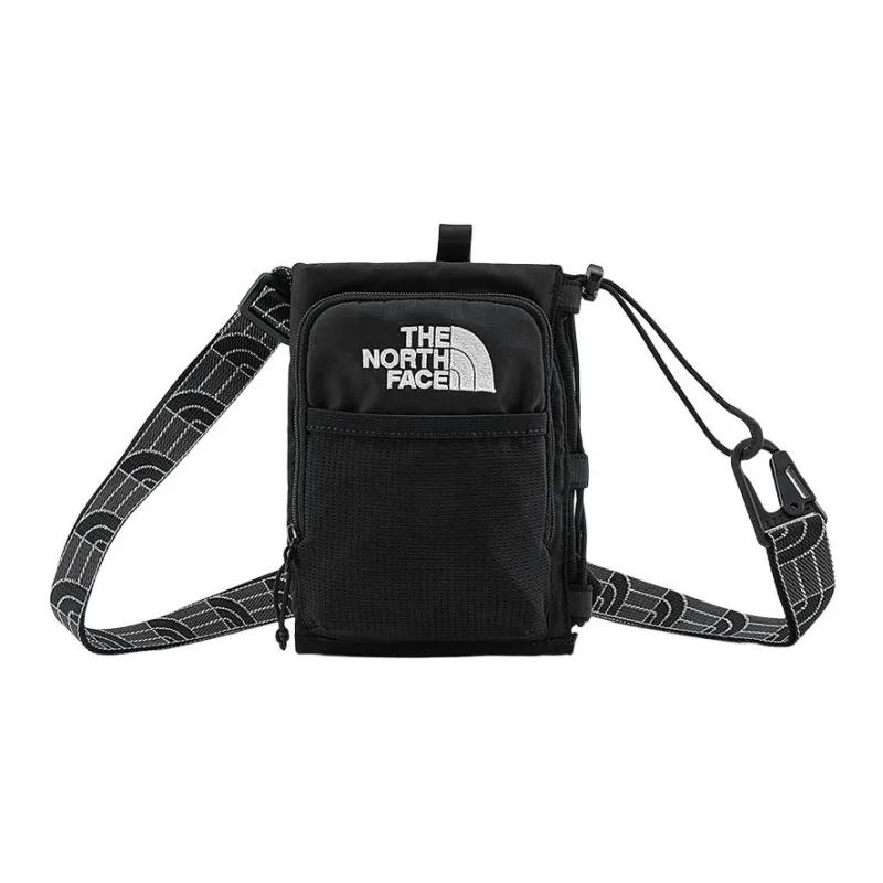 THE NORTH FACE BOREALIS Brand Logo Embroidery Shoulder Bag, Crossbody Bag Unisex Black-0