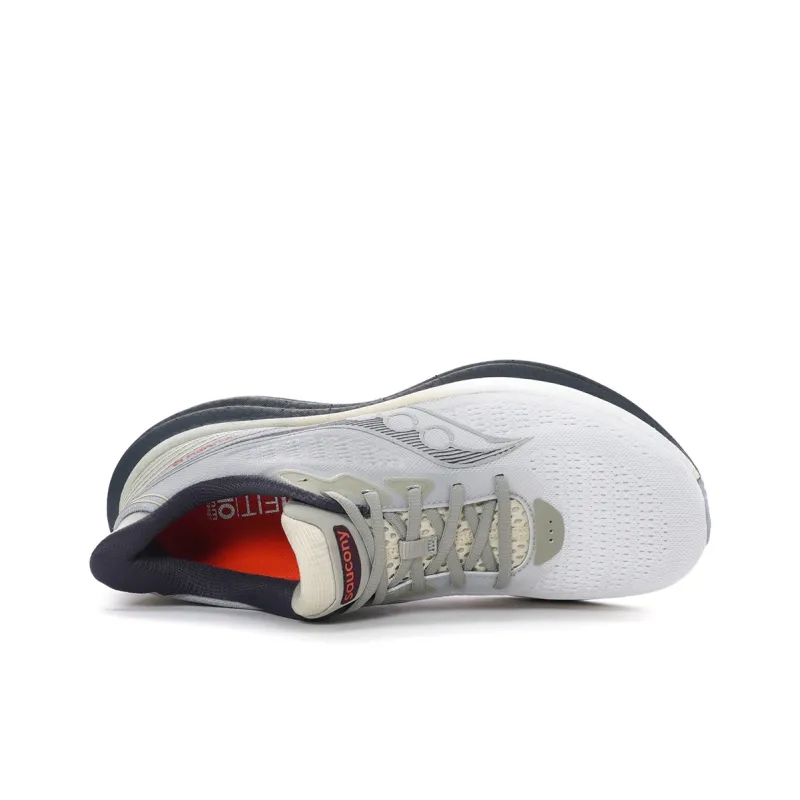 Saucony Anti Slip Wear Resistant Low Top Running Shoes Men's Gray-6