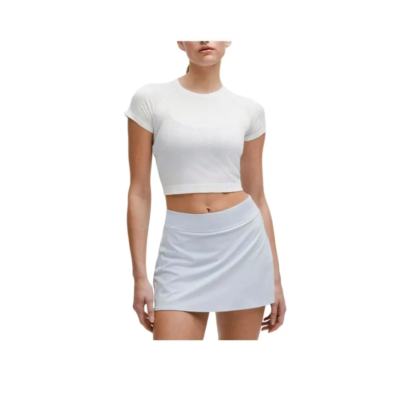 Lululemon Swiftly Collection Cropped Collection Silverescent™ Shirt Women's-4
