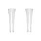 White over-The-Knee Socks 2 Pack
