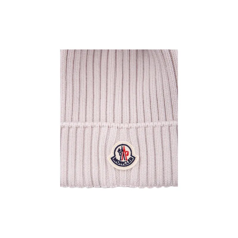 Moncler Wool Beanies Kids' Beige-2