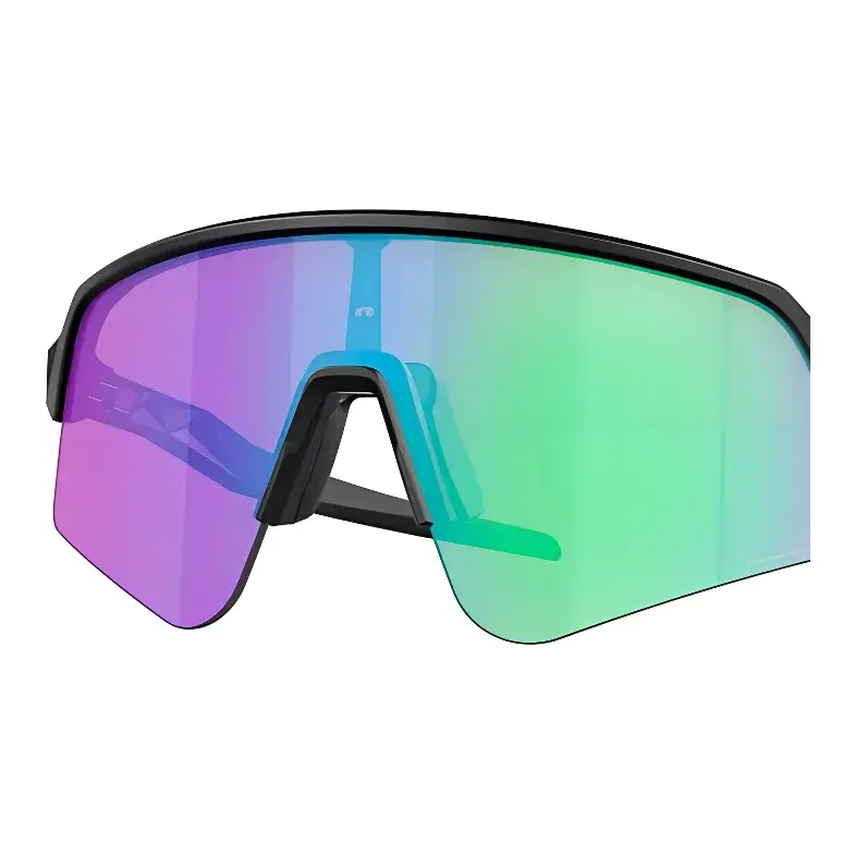 Oakley Irregular Shape Sunglasses Men's Black Matte-1