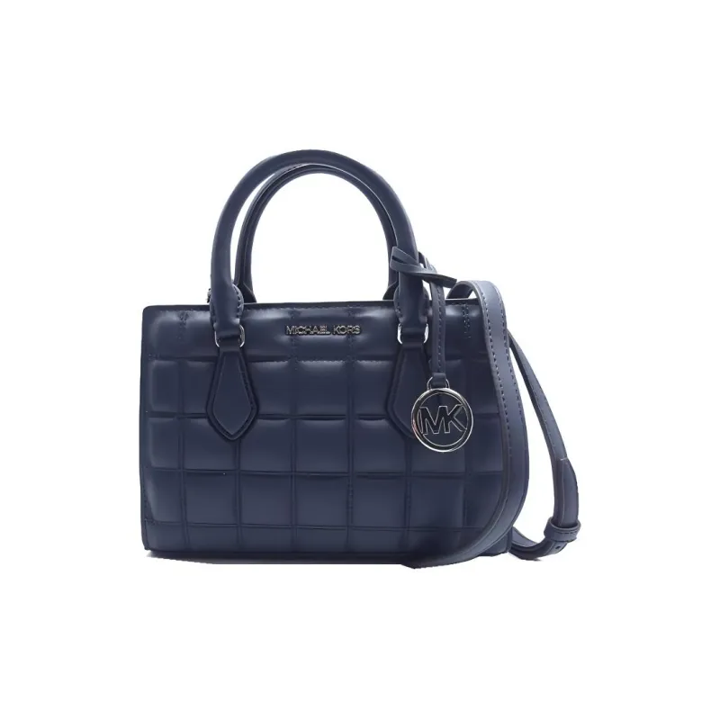 MICHAEL KORS Artificial Leather Quilting Handbag Small Size Women's Marine Blue-1