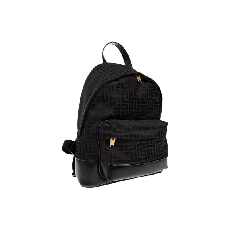 BALMAIN Polyamide Backpack Kids' Black-1