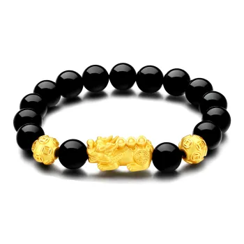 CHINA GOLD Agate Bracelets Unisex