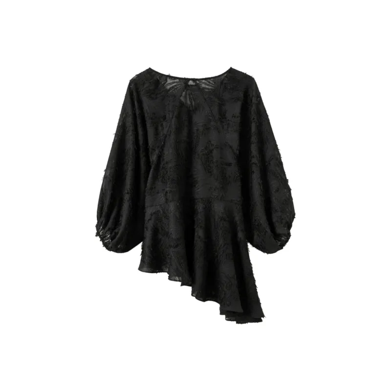 3COLOUR Chiffon Doll Shirt Women's-8