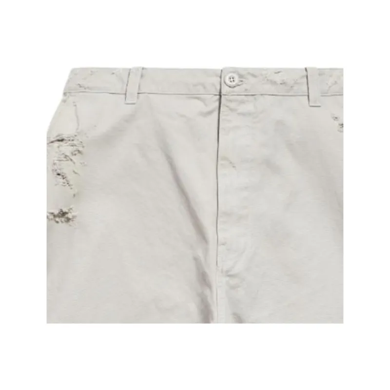 Balenciaga SS25 Casual Shorts Men's Light Gray-6
