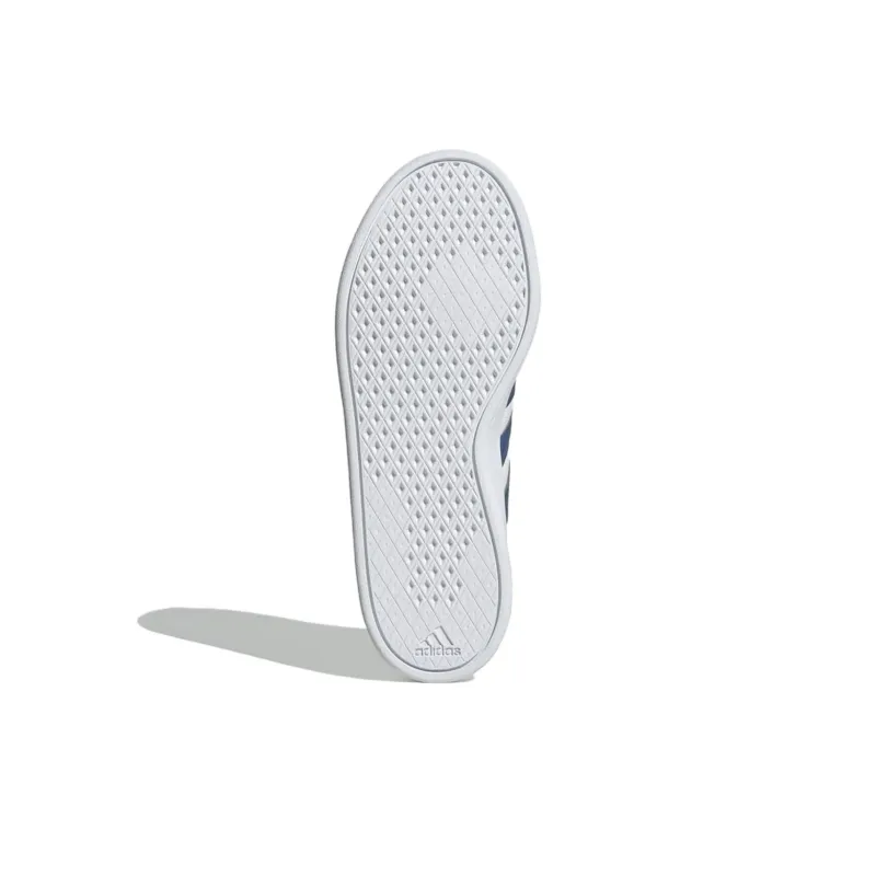 Adidas BREAKNET 2.0 Anti Slip Wear Resistant Low Top Skateboard Shoes Unisex White Blue-4