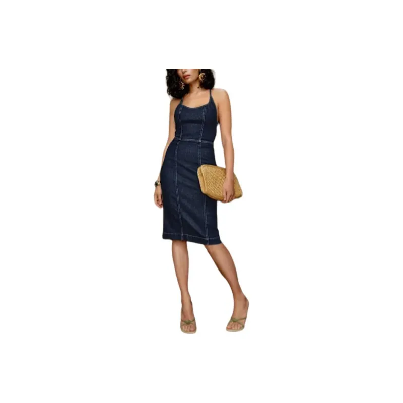 REFORMATION Crosley Slip Dress Women's-0
