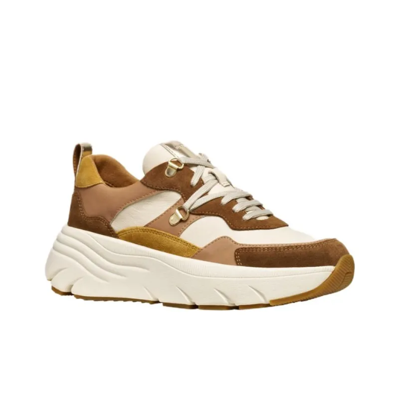 GEOX Diamanta Low Top Casual Shoes Women's Beige-3