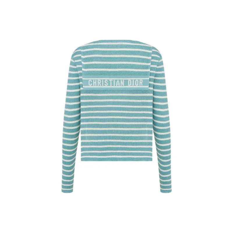 DIOR Dioriviera Knitwear Women's Lily Of The Valley Green-1