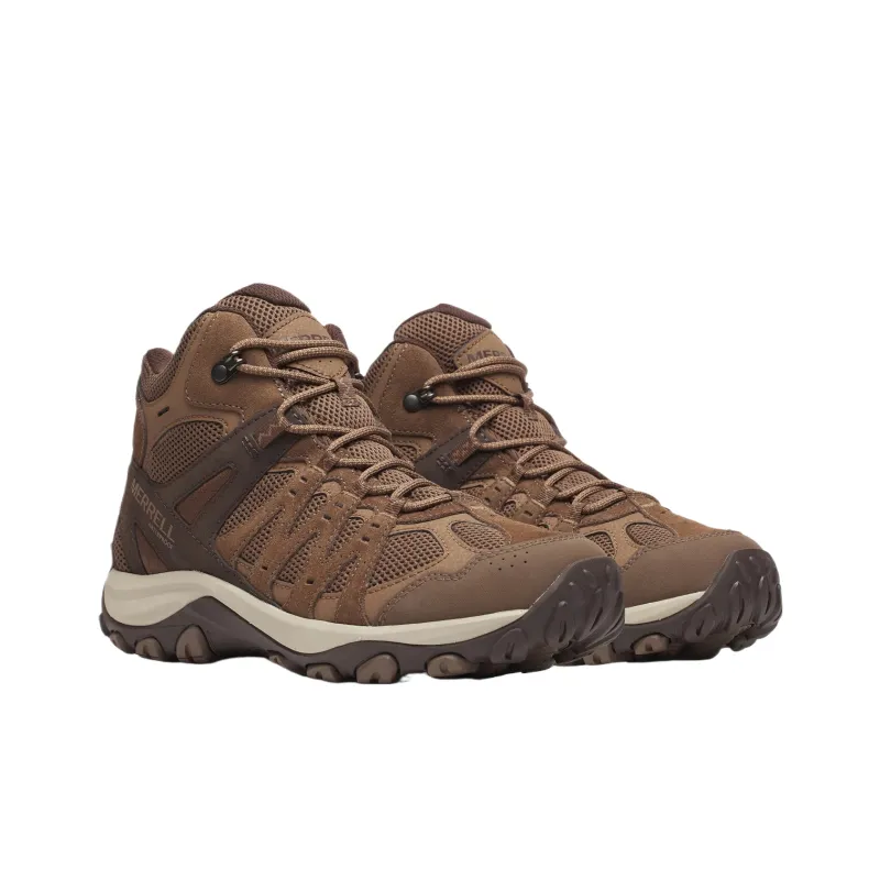 MERRELL Accentor 3 Waterproof Mid Top Hiking Shoes Men's Brown-3