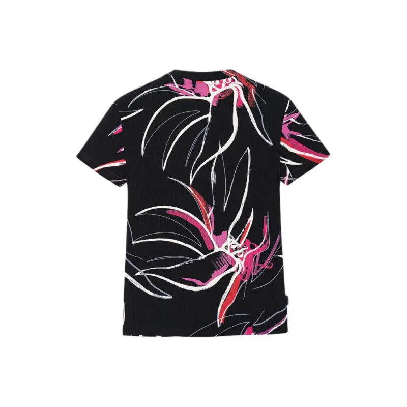 Desigual T Shirts Women's Black With Print-1