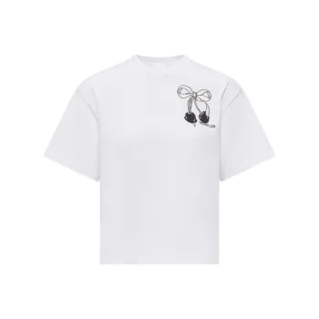 Moncler T Shirts Women's White