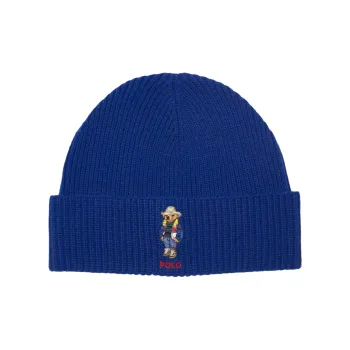 Polo Ralph Lauren Acrylic Fiber Beanies Unisex Blue