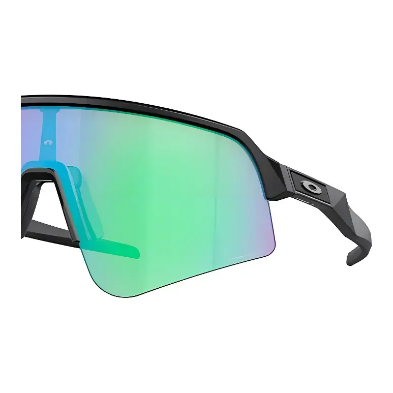 Oakley Irregular Shape Sunglasses Men's Black Matte-2