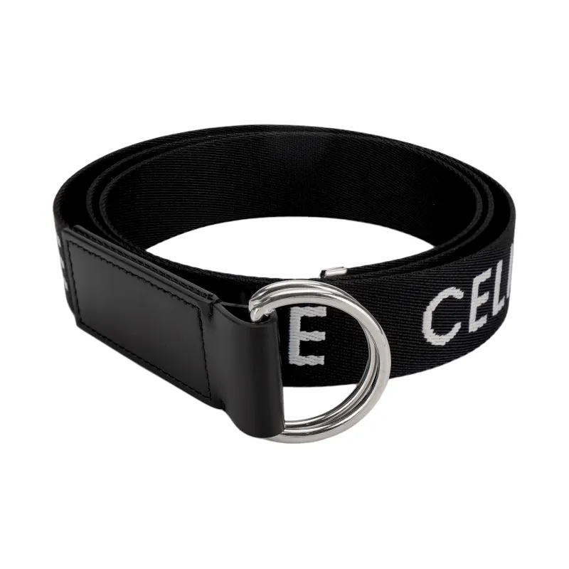 CELINE Medium Double Ring Belt Jacquard-1