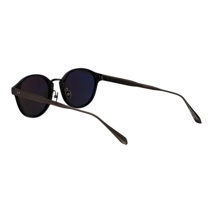 Linda Farrow Acetate Oval Sunglasses Women's Black-1
