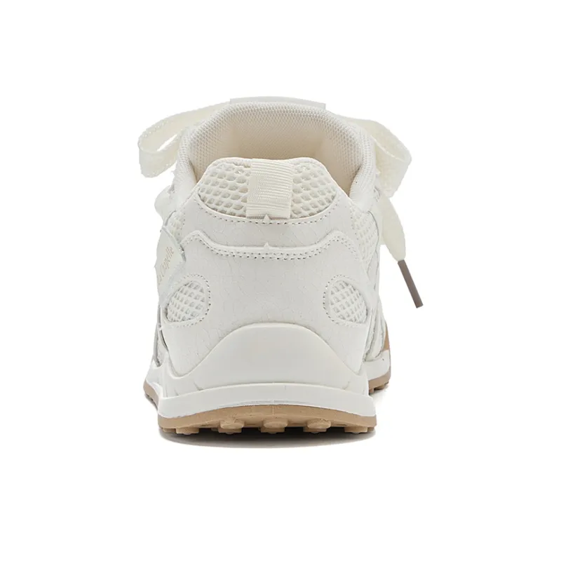 La Chapelle Abrasion Resistant Low Top Casual Shoes Women's Beige-3
