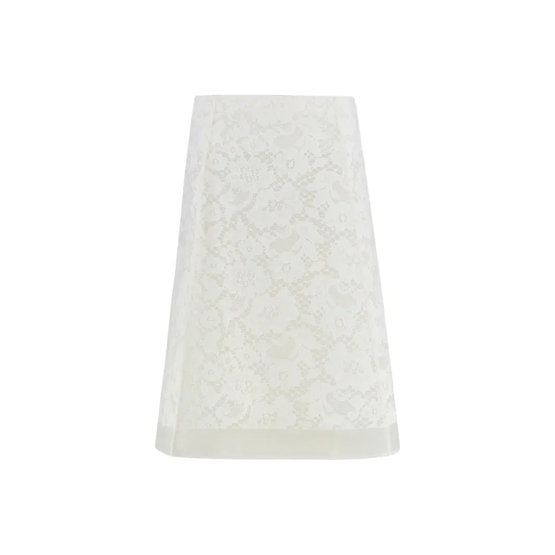 TORY BURCH Casual Long Skirt Women's White-0