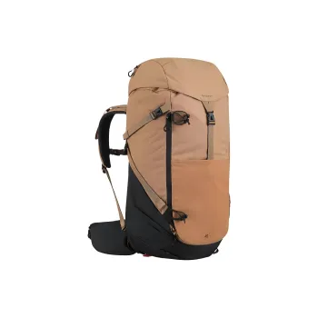 DECATHLON Polyester Blend With Polyurethane Outdoor Hiking Bag Backpack Unisex Mocha Carbon Gray