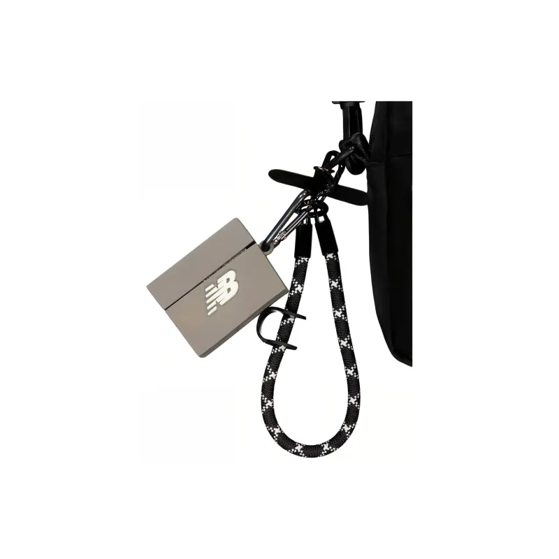 New Balance Fabric Crossbody Bag, Shoulder Bag Unisex Black-3