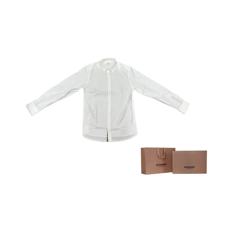 Burberry SS25 Shirt Men's White-6