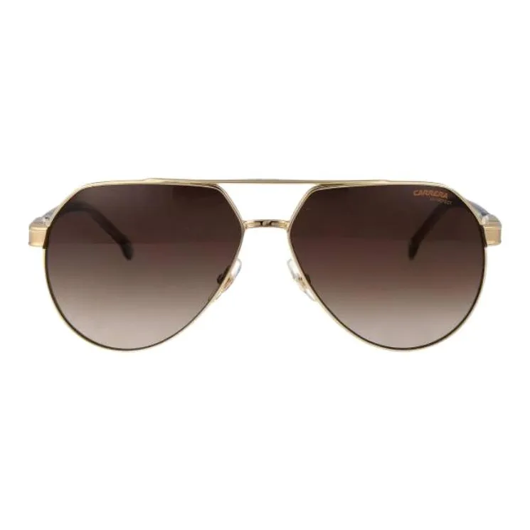 CARRERA Metal Aviator Sunglasses Unisex Gold-2