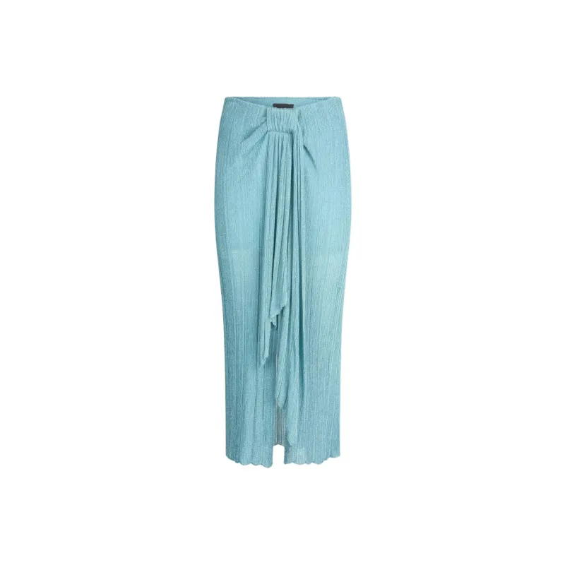LIU·JO Knit Long Skirts Women's Blue-0