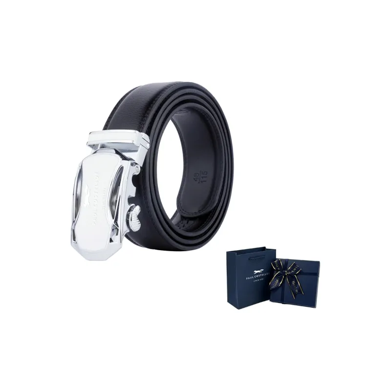 PAUL COSTELLOE Alloy Leather Belts Unisex 3.55-5