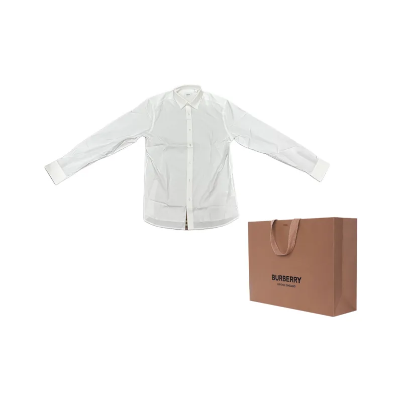 Burberry SS25 Shirt Men's White-4