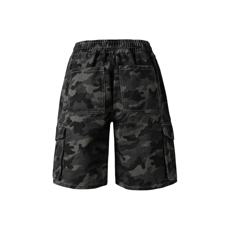 GOODHENLCE Denim Shorts Unisex-1
