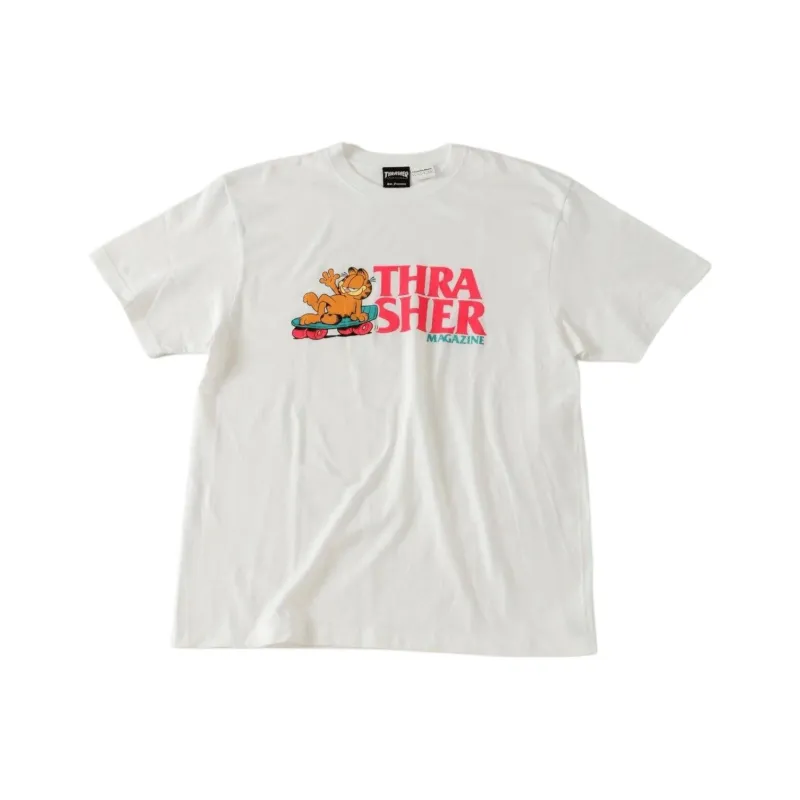 Thrasher T Shirts Men White-0