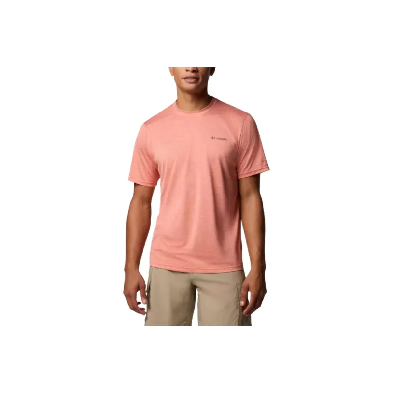 Columbia Hike T Shirt Men's Orange-0