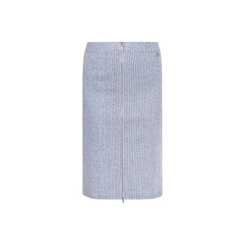 KENZO Zip Up Ribbed Skirt-0