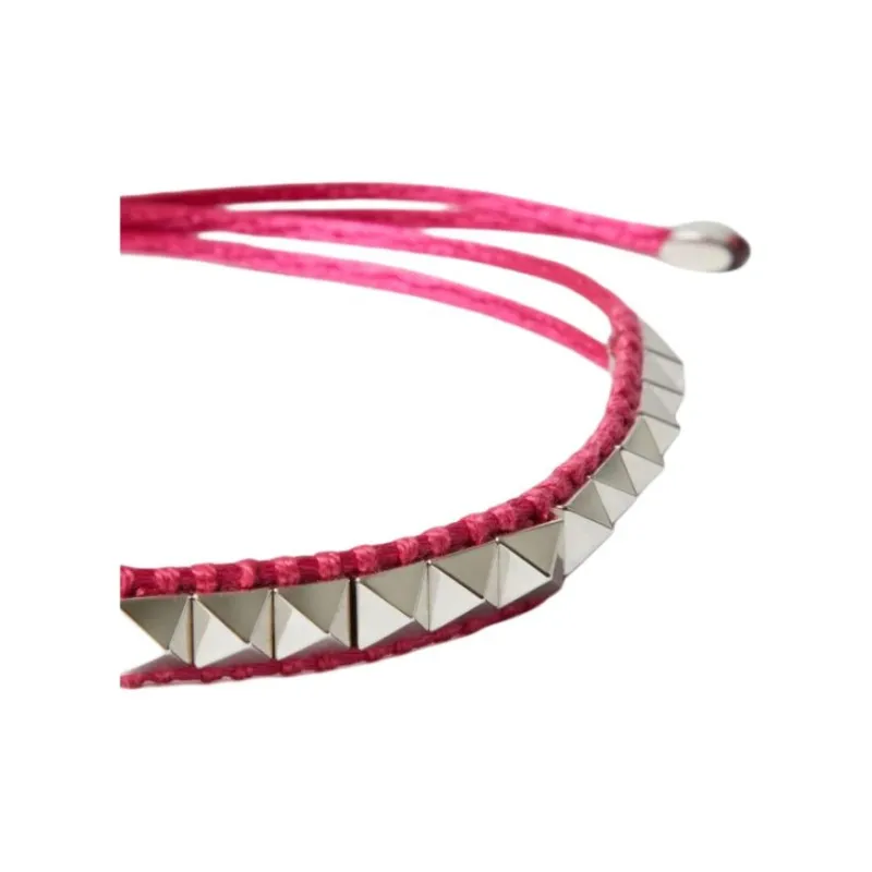 Valentino Metal Bracelets Men's Pink-2
