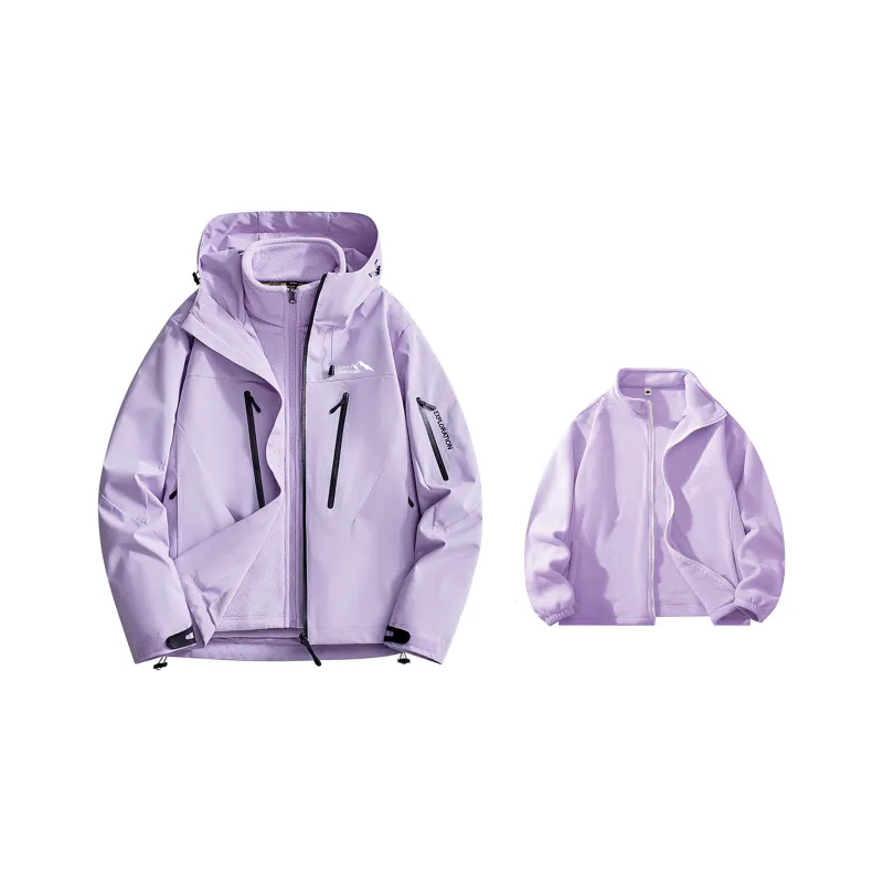 CAN·TORP Abrasion Resistant Lightweight Breathable Waterproof And Windproof Rainproof Windbreaker Jacket Unisex-23