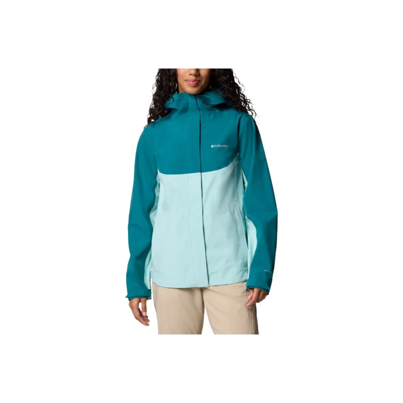 Columbia Wahkeena Falls Hiking Waterproof Windbreaker Jacket Women's-0
