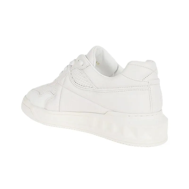 Valentino GARAVANI Low Top Skateboard Shoes Men's White-3