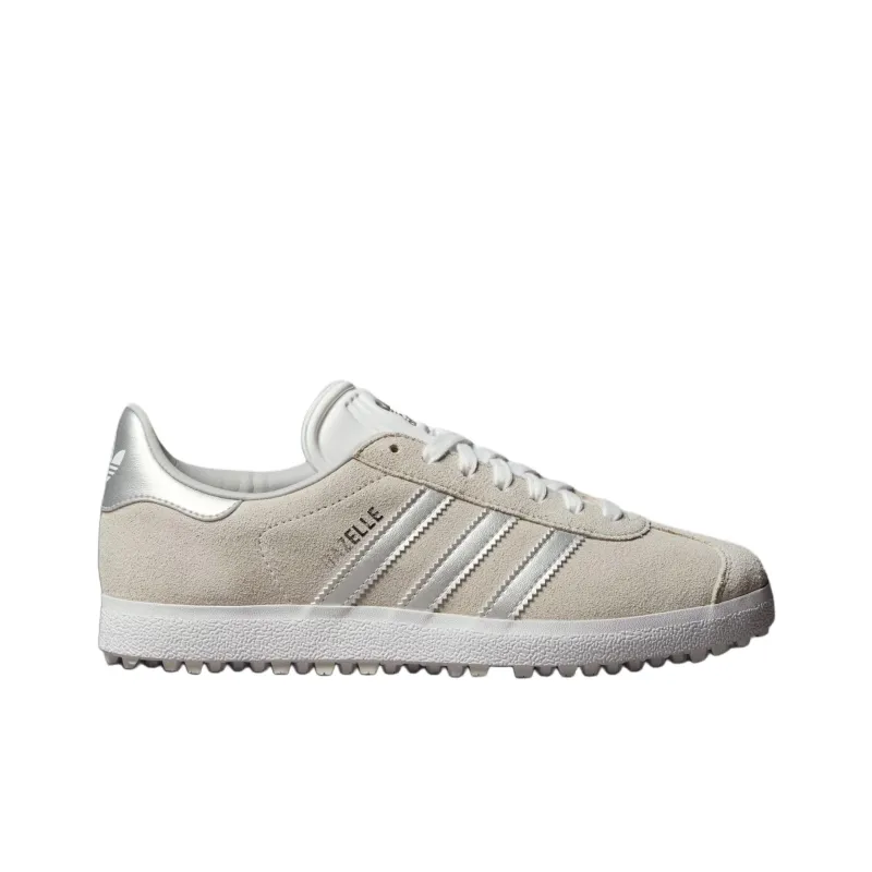 Adidas Originals GAZELLE Abrasion Resistant Low Top Golf Shoes Unisex White Gray-1