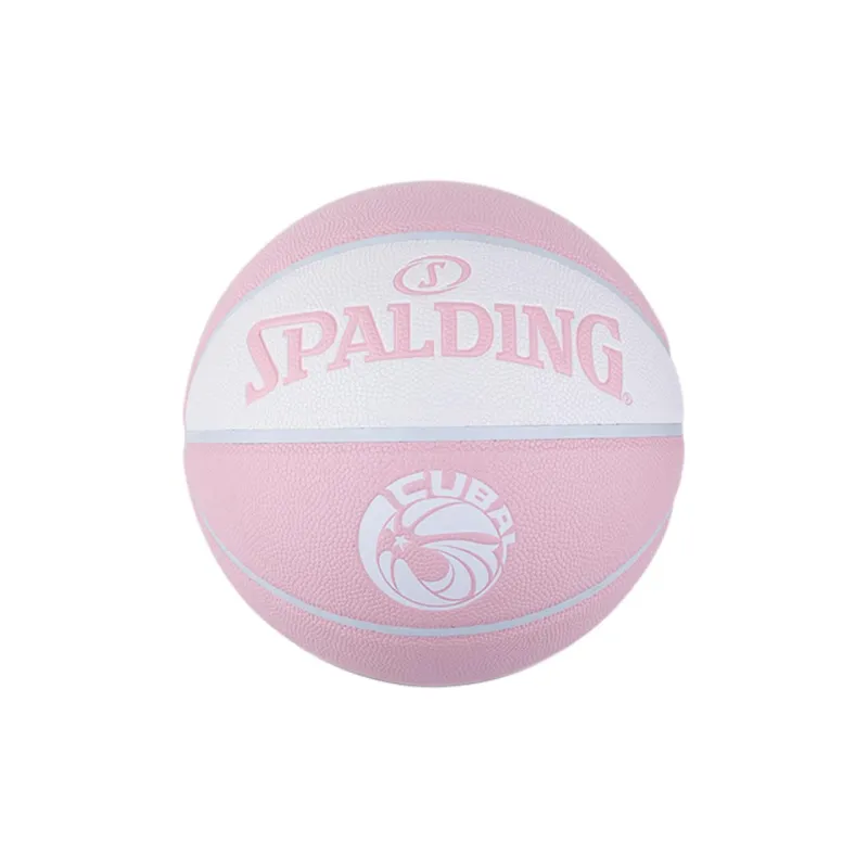 SPALDING CUBAL League Series PU Basketball Pink Size 7 Training Unisex-2