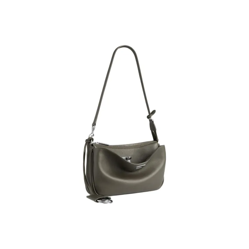 Balenciaga Rodeo Calfskin Handbag, Shoulder Bag Regular Women's Khaki-1