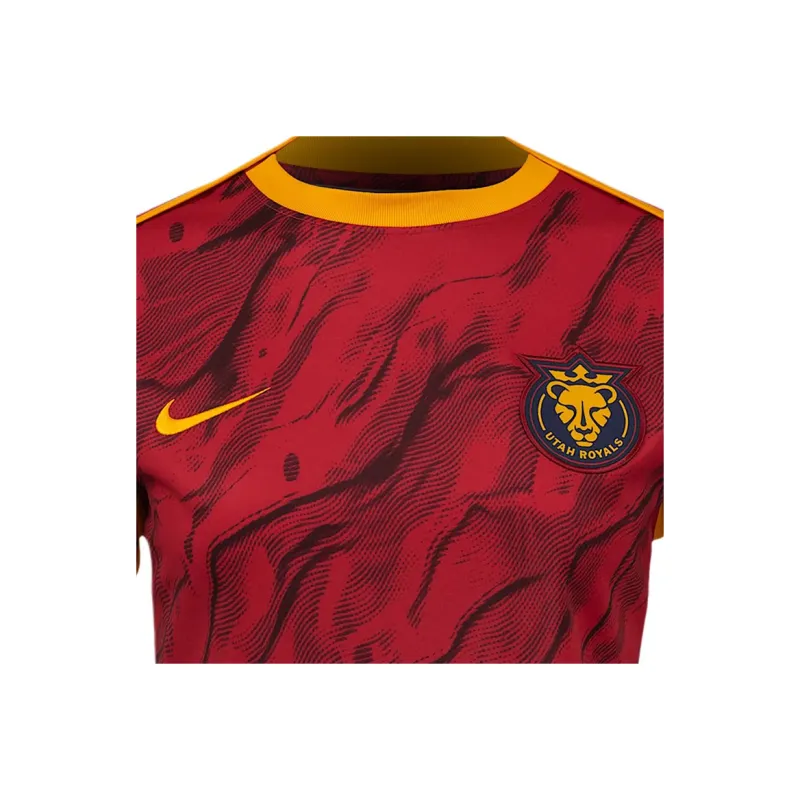 Nike Utah Royals Fc 2025 Women's Nike Nwsl Short Sleeve Pre Match Top-2